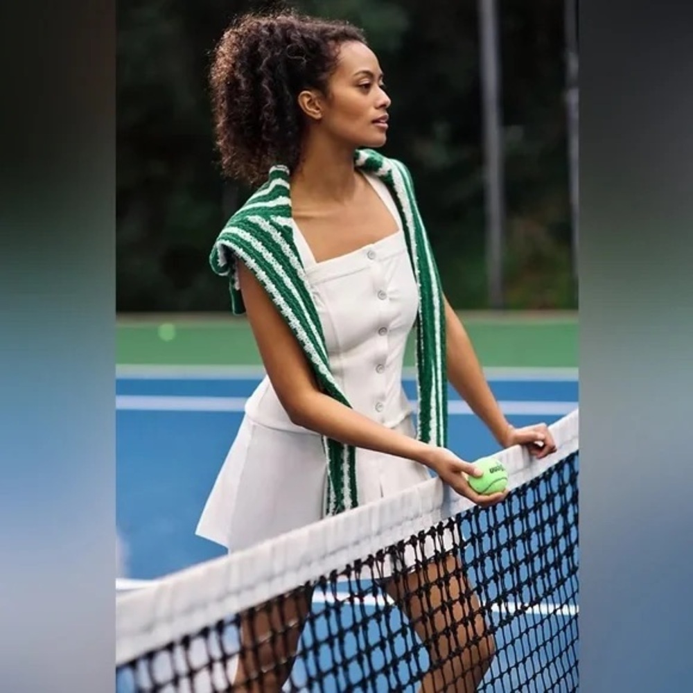 Daily Practice |Anthropologie Sleeveless Pleated Mini Dress Various Sizes